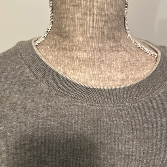 Quicksilver Waterman Collection Long Sleeve Pullover Sweatshirt Mens Medium Gray - Picture 3 of 10